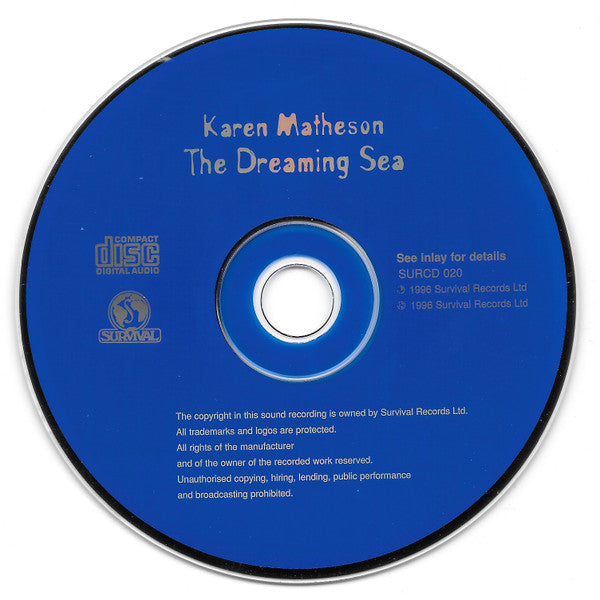 Karen Matheson : The Dreaming Sea (CD, Album)