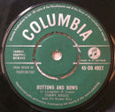 Tommy Bruce With The Barber Boys : Buttons And Bows (7")