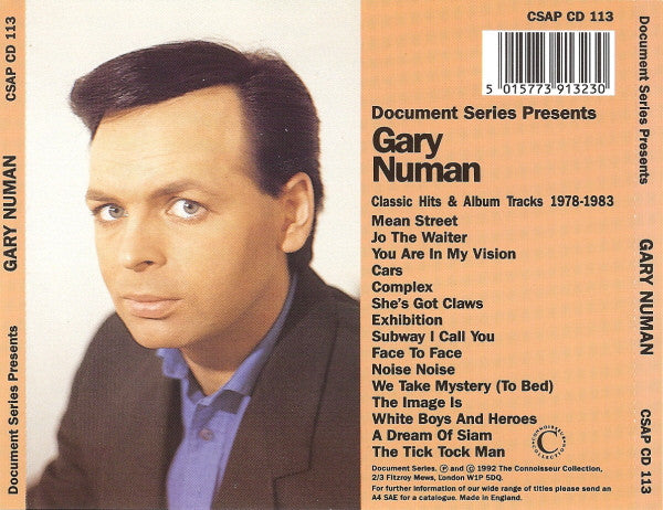 Gary Numan : Document Series Presents (CD, Comp)