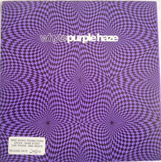 Whyte : Purple Haze (7", Single)