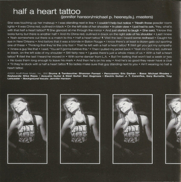 Jennifer Hanson : Jennifer Hanson (CD, Album, Enh)