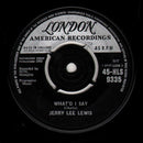 Jerry Lee Lewis : What'd I Say (7", Single)