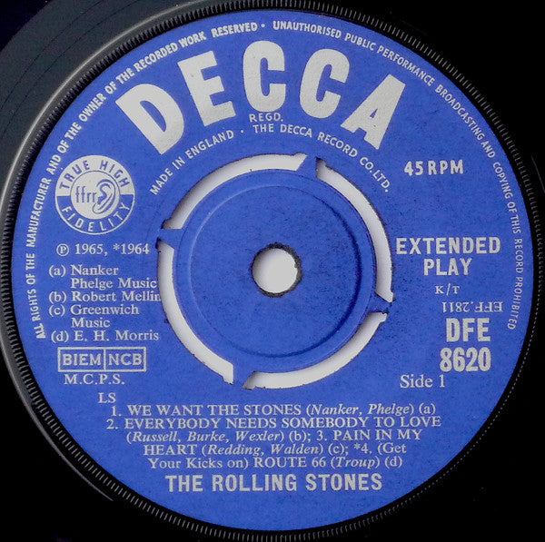 The Rolling Stones : Got Live If You Want It! (7", EP, Mono)