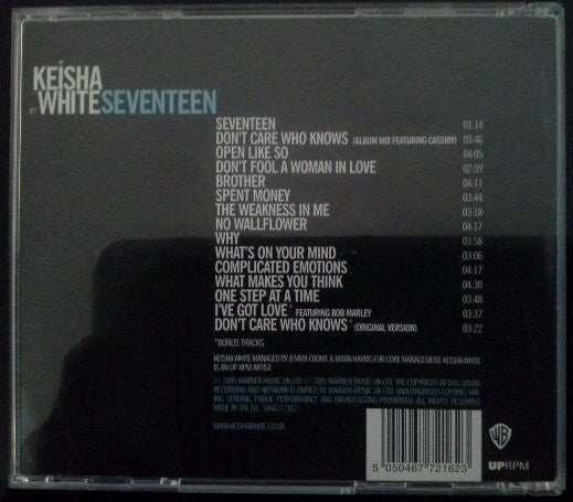 Keisha White : Seventeen (CD, Album)