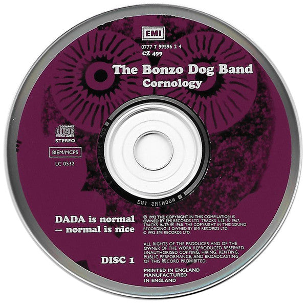 The Bonzo Dog Band* : Vol. 1 - The Intro (CD, Comp)