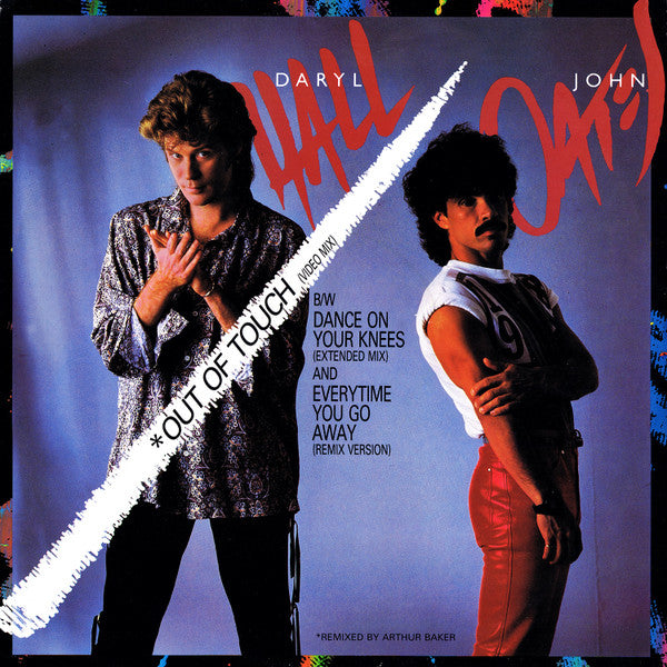 Daryl Hall & John Oates : Out Of Touch (Video Mix) (12")