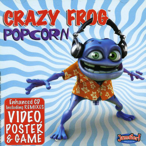 Crazy Frog : Popcorn (CD, Single, Enh)