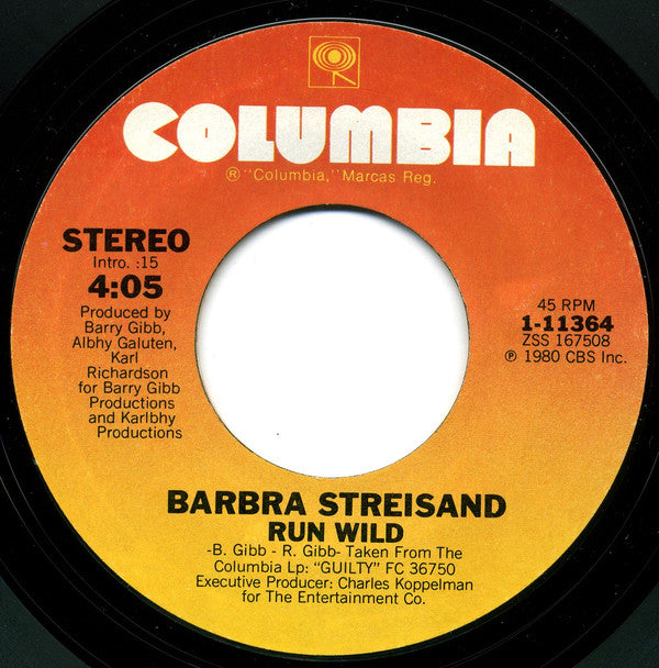 Barbra Streisand : Woman In Love (7", Single)