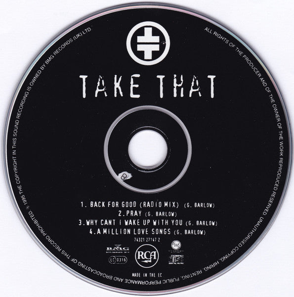 Take That : Back For Good (CD, Single, CD2)