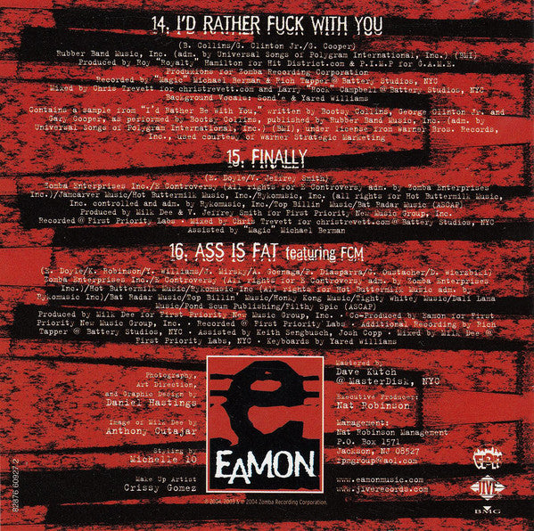 Eamon : I Don't Want You Back (CD, Album, Copy Prot., Enh)