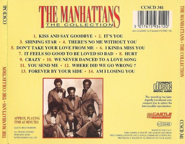 The Manhattans* : The Collection (CD, Comp)