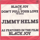 Jimmy Helms : Black Joy (7", 4 P)