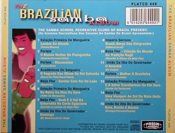 Various : The Brazilian Samba Album (CD, Comp)