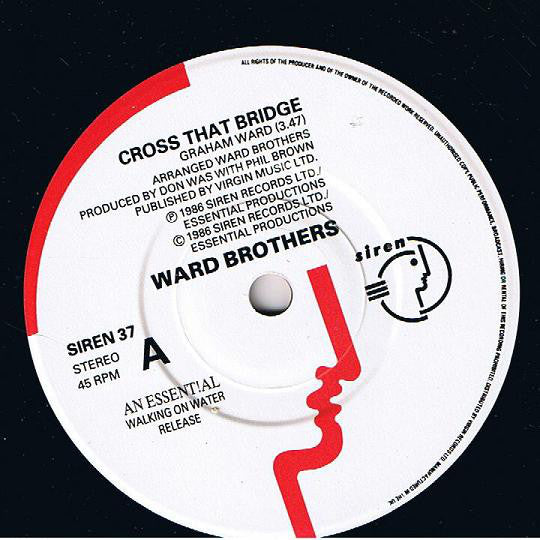 The Ward Brothers : Cross That Bridge (7", Single)