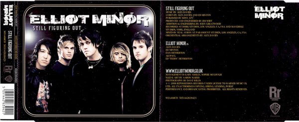 Elliot Minor : Still Figuring Out (CD, Single)