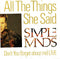 Simple Minds : All The Things She Said (7", Single)