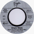 Simple Minds : All The Things She Said (7", Single)