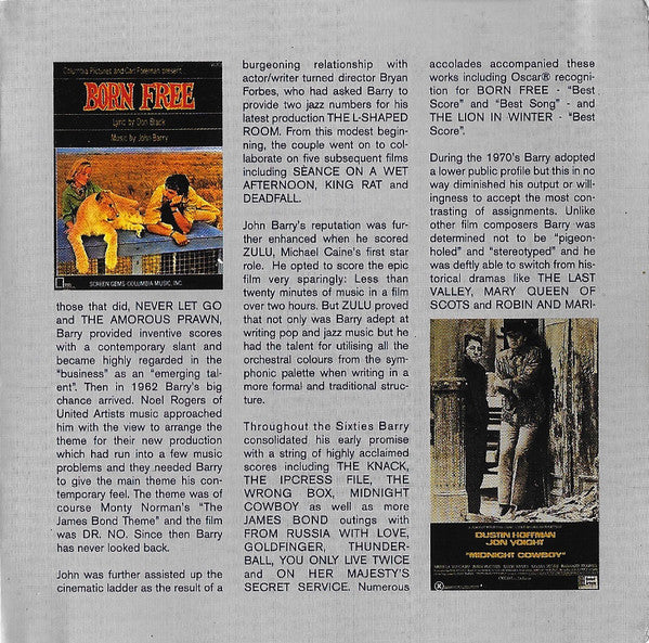 John Barry : The Collection 40 Years Of Film Music (4xHDCD, Comp)