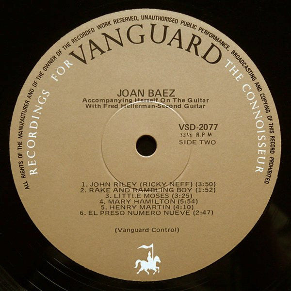 Joan Baez : Joan Baez (LP, Album)