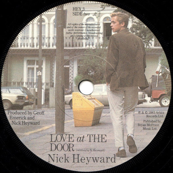 Nick Heyward : Blue Hat For A Blue Day (7", Pap)