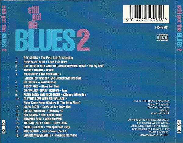 Various : Still Got The Blues - 2 (CD, Comp)