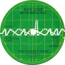 Nick Lowe : I Love The Sound Of Breaking Glass (7", Single)