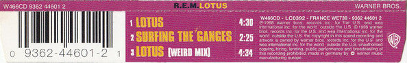 R.E.M. : Lotus (CD, Single)