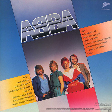 ABBA : Thank You For The Music (LP, Comp)