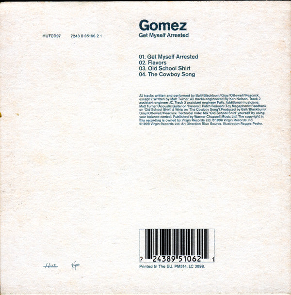 Gomez : Get Myself Arrested (CD, Single)