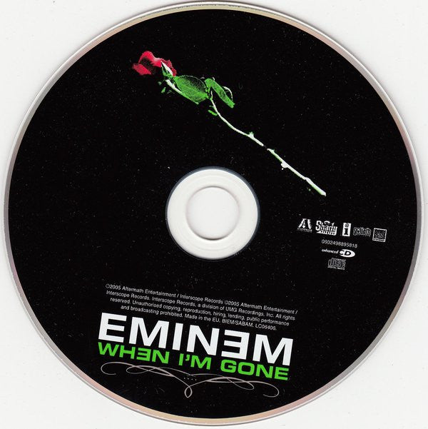 Eminem : When I'm Gone (CD, Maxi, Enh)