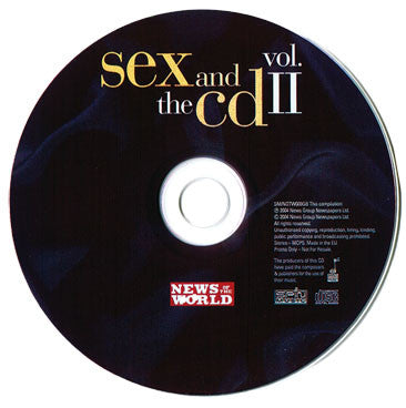 Various : Sex And The CD Vol. II (CD, Comp, Promo)