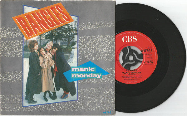 Bangles : Manic Monday (7", Single)