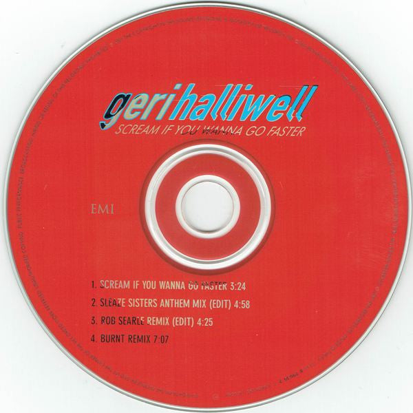 Geri Halliwell : Scream If You Wanna Go Faster (CD, Single, CD2)