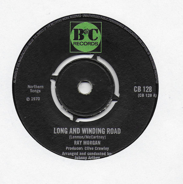 Ray Morgan : Long And Winding Road (7", 4-P)