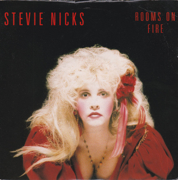 Stevie Nicks : Rooms On Fire (7", Single, Inj)