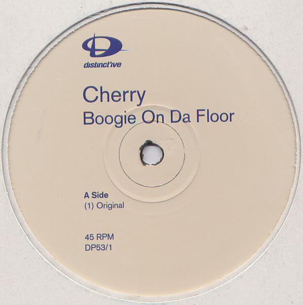 Cherry : Boogie On Da Floor (12", Promo)