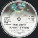 Pointer Sisters : I'm So Excited (7", Single, Pap)