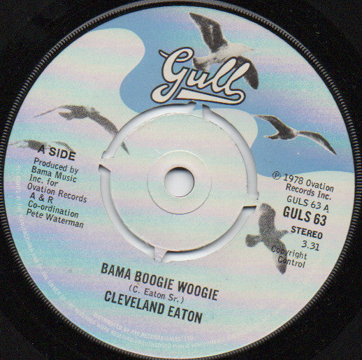 Cleveland Eaton : Bama Boogie Woogie / The Funky Cello  (7", Single, Kno)