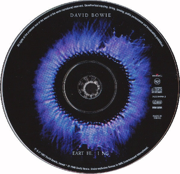 David Bowie : Earthling (CD, Album)