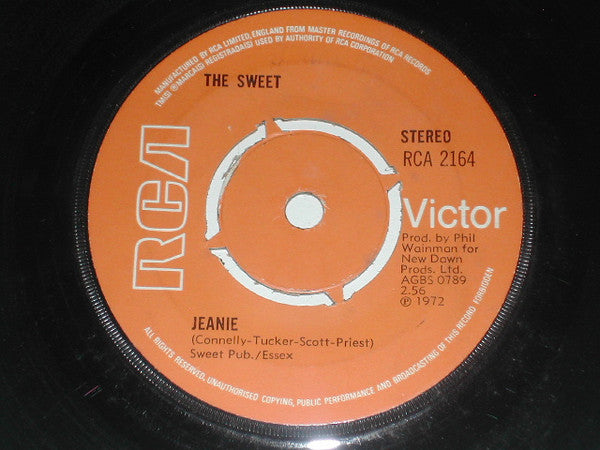 The Sweet : Poppa Joe (7", Single, 4-P)