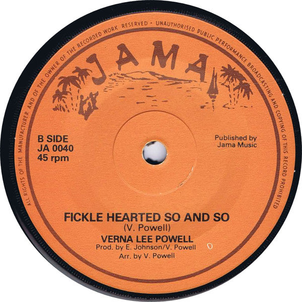 Verna Lee Powell : He Is My Santa Clause (7")