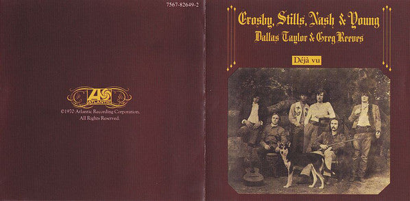 Crosby, Stills, Nash & Young : Déjà Vu (CD, Album, RE, RM, RP)