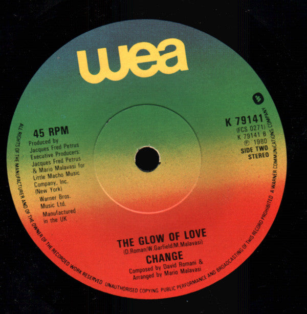 Change : A Lover's Holiday  (7", Single)