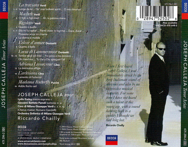 Joseph Calleja : Tenor Arias (CD, Album)