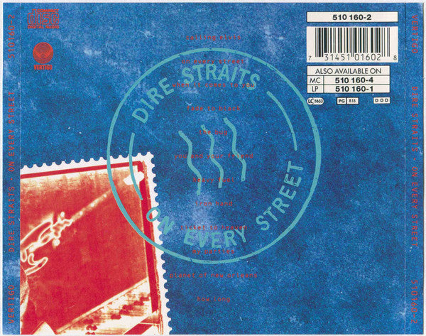Dire Straits : On Every Street (CD, Album)