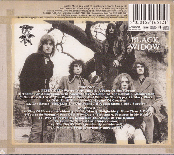 Black Widow (5) : Come To The Sabbat: The Anthology (2xCD, Comp)