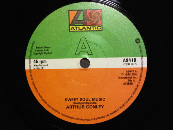 Arthur Conley / Wilson Pickett : Sweet Soul Music / Land Of A Thousand Dances (7")