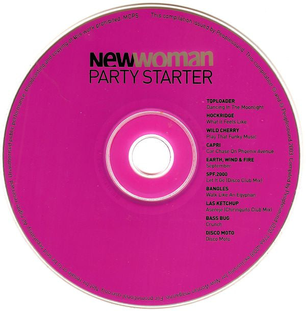 Various : New Woman (Party Starter) (CD, Comp, Promo)