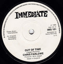 Chris Farlowe : Out Of Time (7", Single, RE, Sol)
