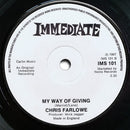 Chris Farlowe : Out Of Time (7", Single, RE, Sol)